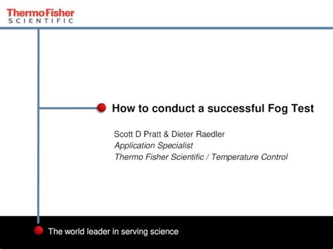 Fogging Testing chain store|how to conduct fog testing.